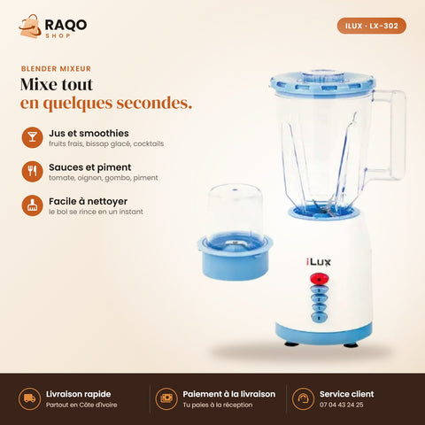 Blender Mixeur iLUX - RAQO