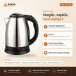 Bouilloire Électrique iLUX – 1500 W – 1,8 L - RAQO (points forts)