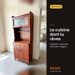 Buffet haut JD-9009 – 80×40×185 cm - RAQO