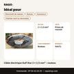 Câble électrique Gulf Star 2 × 2,5 mm² – rouleau - RAQO