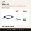 Câble HDMI mâle-mâle 3 m | Akko Star - RAQO