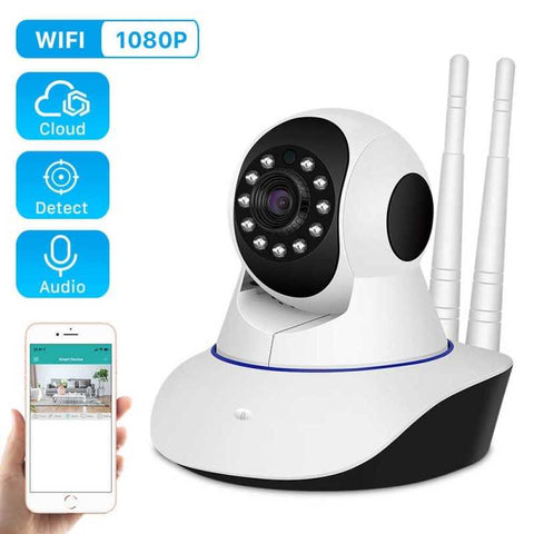 Caméra de Surveillance Wi-Fi 1080P HD vue de profil