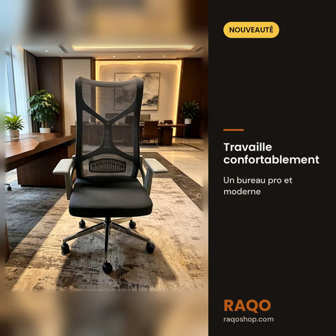 Chaise de bureau Aile – lot de 5 - RAQO