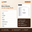Chauffe-eau Électrique iLUX – 30 L - RAQO (fiche technique)