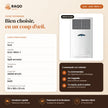 Climatiseur Armoire iLUX – 36.000 BTU – 4 CV – R410 - RAQO (fiche technique)