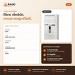 Climatiseur Armoire iLUX – 48.000 BTU – 6 CV – R410 - RAQO (fiche technique)