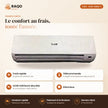 Climatiseur Split iLUX – 24.000 BTU – 3 CV – R410 - RAQO (points forts)