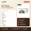 Climatiseur Split iLUX – 9.000 BTU – 1 CV – R410 - RAQO (fiche technique)