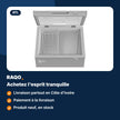Congélateur coffre ATL 100L avec serrure – CFATL-155 - RAQO
