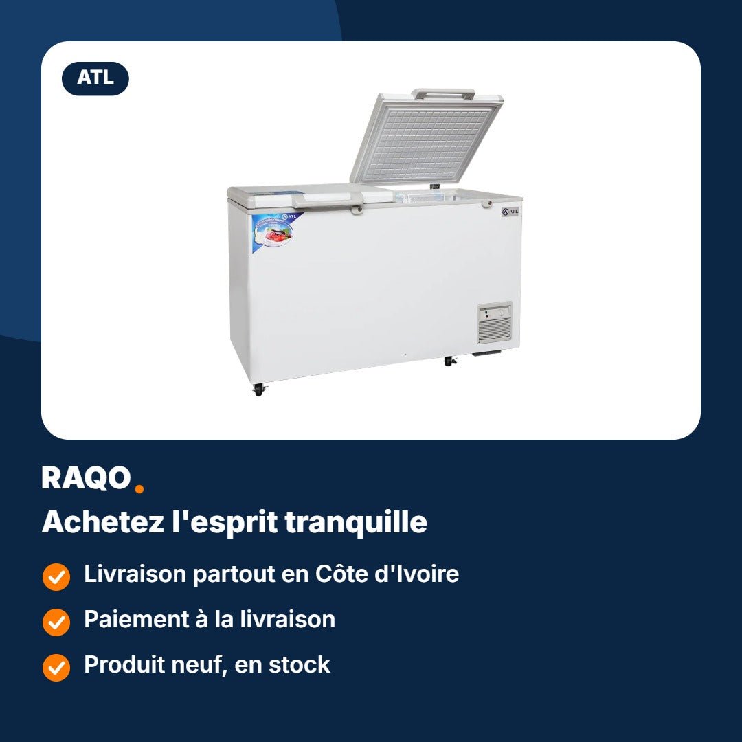 Congélateur coffre ATL 1294L 2 portes – CFATL-1800 - RAQO