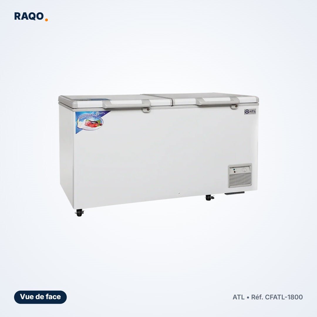 Congélateur coffre ATL 1294L 2 portes – CFATL-1800 - RAQO