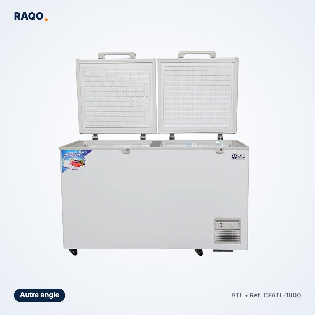 Congélateur coffre ATL 1294L 2 portes – CFATL-1800 - RAQO