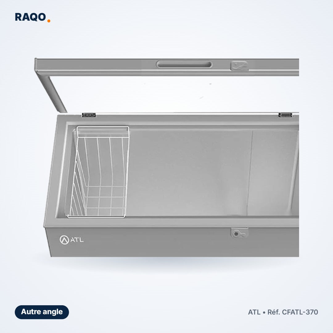 Congélateur coffre ATL 254L avec serrure – CFATL-370 - RAQO
