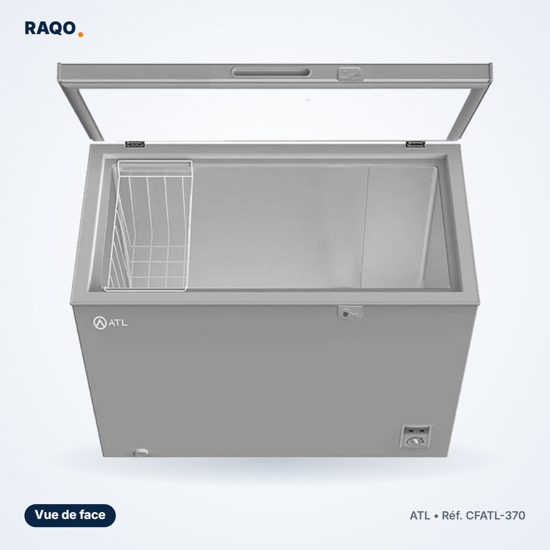 Congélateur coffre ATL 254L avec serrure – CFATL-370 - RAQO
