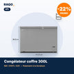 Congélateur coffre ATL 300L avec serrure – CFATL-420 - RAQO
