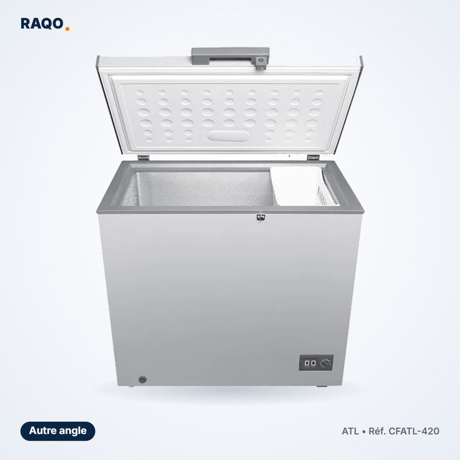 Congélateur coffre ATL 300L avec serrure – CFATL-420 - RAQO