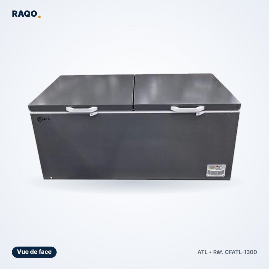 Congélateur coffre ATL 867L 2 portes – CFATL-1300 - RAQO