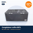 Congélateur coffre ATL 867L 2 portes – CFATL-1300 - RAQO