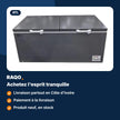 Congélateur coffre ATL 867L 2 portes – CFATL-1300 - RAQO