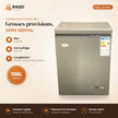 Congélateur Horizontal iLUX – 198 L - RAQO