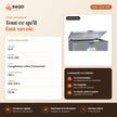 Congélateur Horizontal iLUX – 250 L - RAQO (fiche technique)