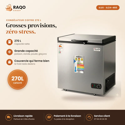 Congélateur Horizontal iLUX – 270 L | ILCH-460