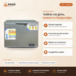 Congélateur Horizontal iLUX – 300 L - RAQO (points forts)
