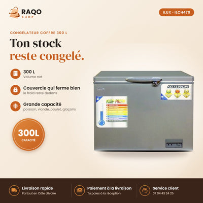Congélateur Horizontal iLUX – 300 L | ILCH470