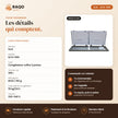 Congélateur Horizontal iLUX – 418 L - RAQO (fiche technique)