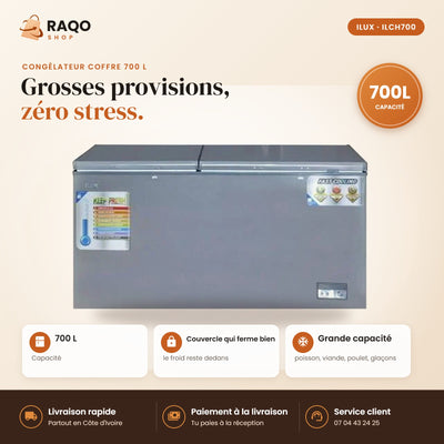 Congélateur Horizontal iLUX – 700 L | ILCH700