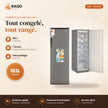 Congélateur Vertical iLUX – 182 L – 7 Tiroirs - RAQO