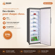 Congélateur Vertical iLUX – 275 L – 6 Tiroirs - RAQO