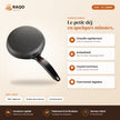 Crêpière Électrique iLUX – 600 W - RAQO (points forts)