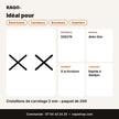 Croisillons de carrelage 2 mm – paquet de 200 | Akko Star - RAQO