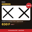 Croisillons de carrelage 2,5 mm – paquet de 200 | Akko Star - RAQO