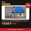 Cylindre de serrure Lincy 70 mm laiton avec 5 clés – boîte bleue - RAQO