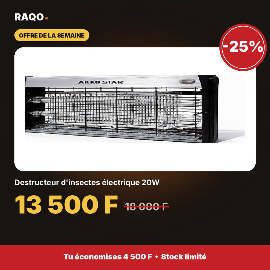 Destructeur d'insectes électrique 20W | Akko Star - RAQO