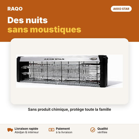 Destructeur d'insectes électrique 30W | Akko Star - RAQO