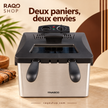 Nasco DF5416CD-CB — RAQO Shop — Deux paniers, deux envies — vue de face