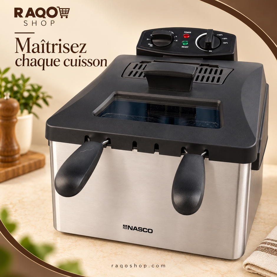 Nasco DF5416CD-CB — RAQO Shop — Maîtrisez chaque cuisson — détail trois-quarts droit