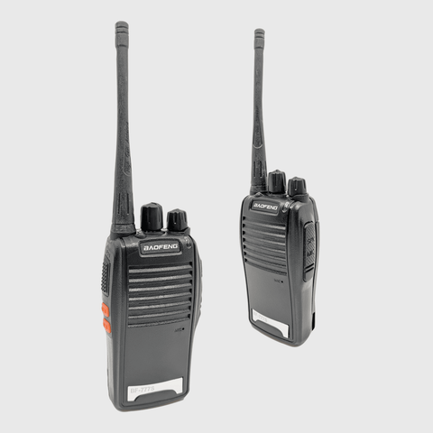 DEUX pieces BF-77S walkie-talkie 8km distance+