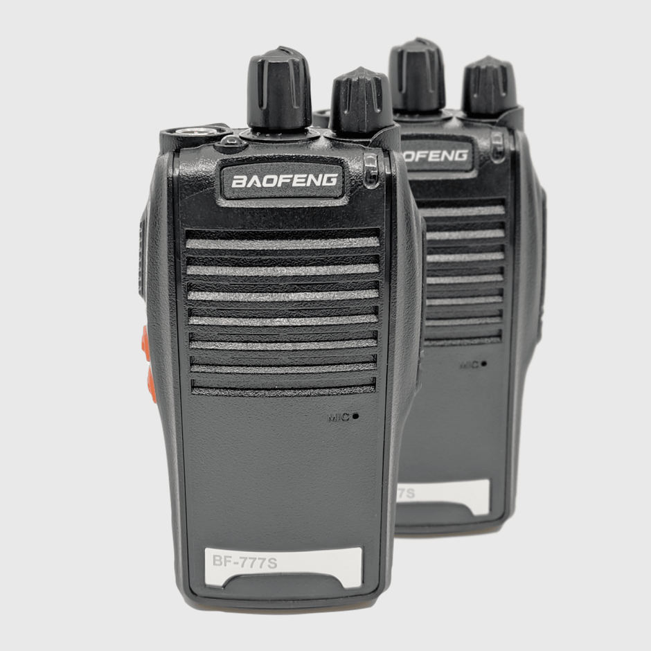 DEUX pieces BF-77S walkie-talkie 8km distance+
