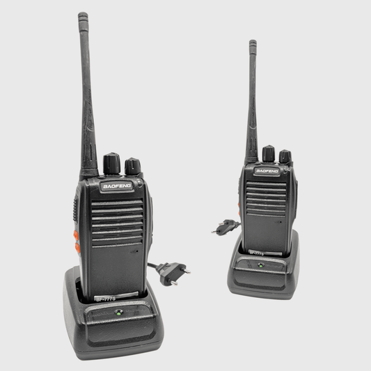 DEUX pieces BF-77S walkie-talkie 8km distance+
