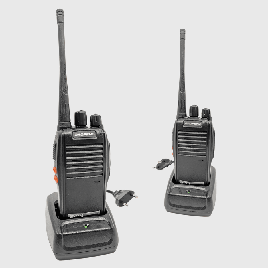 DEUX pieces BF-77S walkie-talkie 8km distance+