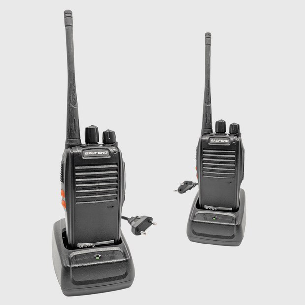 DEUX pieces BF-77S walkie-talkie 8km distance+