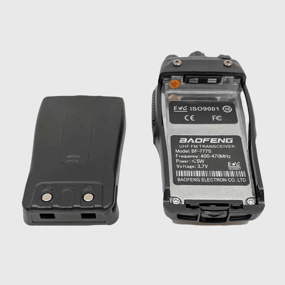 DEUX pieces BF-77S walkie-talkie 8km distance+