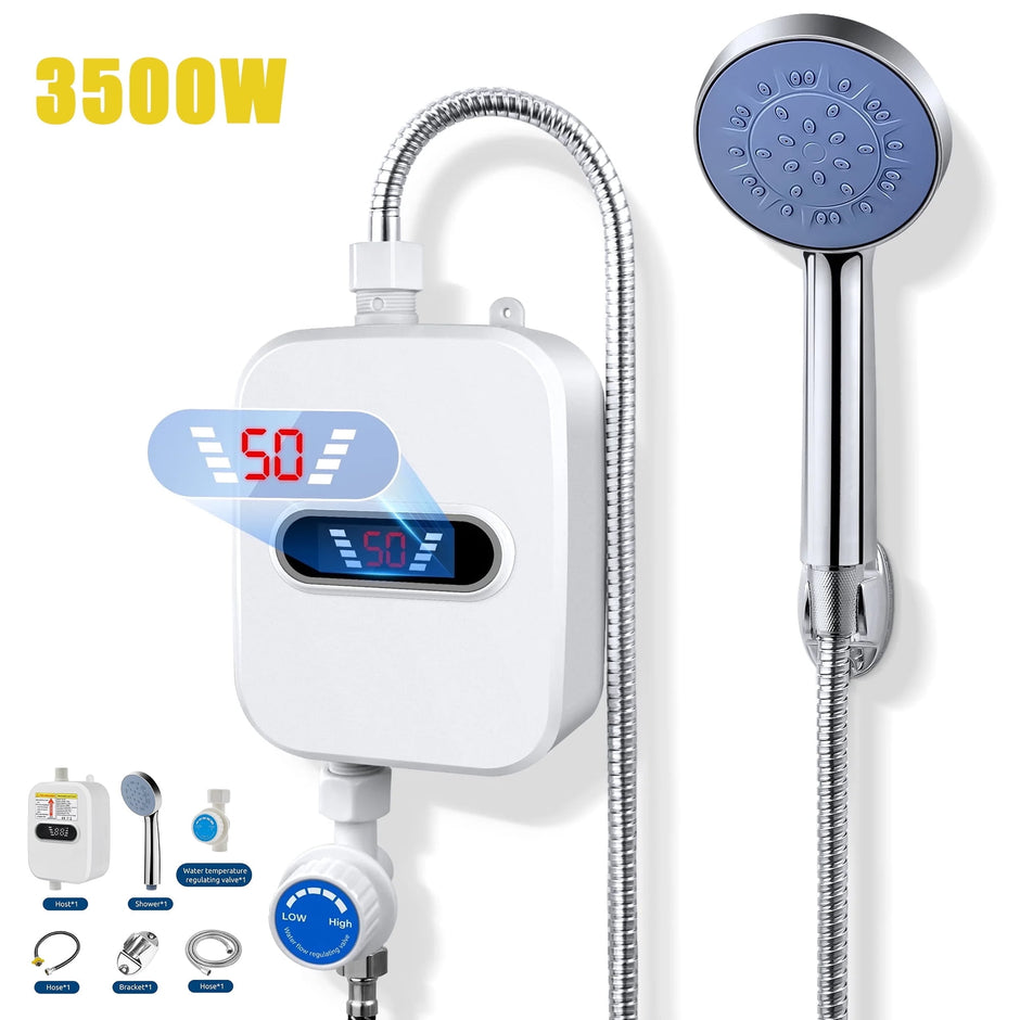 🔥 Chauffe-Eau Instantané Intelligent – Sécurité & Confort à Domicile