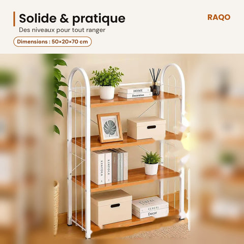 Étagère de rangement 4 niveaux YH-01-4 - RAQO