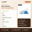 Fer à Repasser iLUX – 1200 W - RAQO (fiche technique)