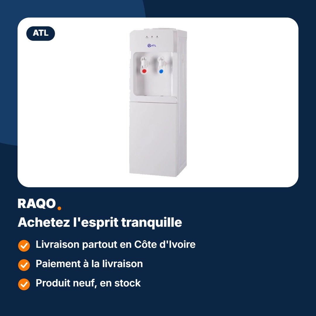 Fontaine à eau ATL 2 robinets avec cabine – ATL-2WD22CW - RAQO